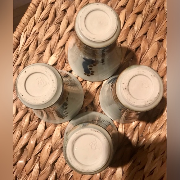 4 One-of-a-Kind, Pottery Cups Handmade by Artist Scottie Weist of Elkins, WV - Picture 3 of 10
